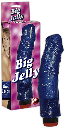 Big Jelly Blue Vibrator