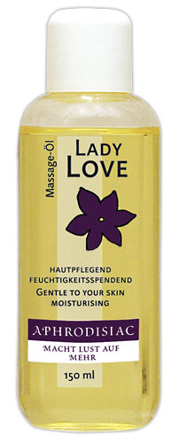Lady Love Aphrodisiac Massage Oil 150ml