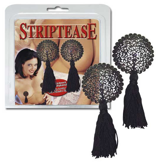 Striptease Black Tassels