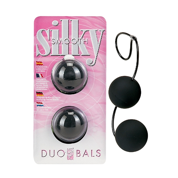 Silky Smooth Duo Balls Black