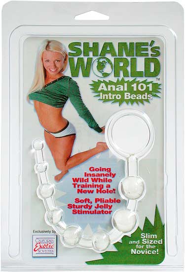 Shanes World Anal Beads Clear