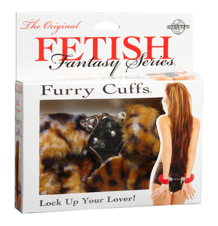 Fetish Fantasy Series Furry Cuffs Leopard