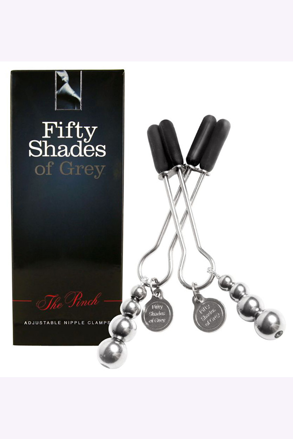 50 Shades Of Grey The Pinch Adjustable Nipple Clamps