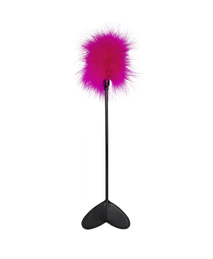 Bad Kitty Whip And Feather Wand Pink