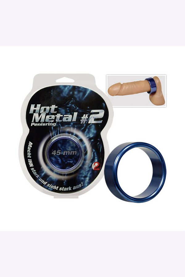 Hot Metal PenisRing #2 Blue 45mm