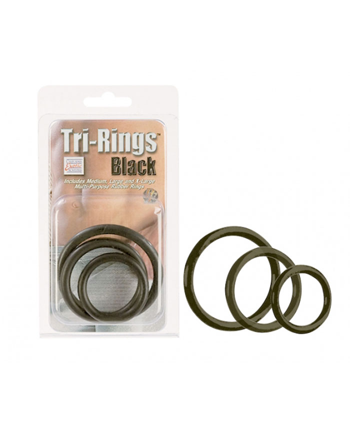 Tri Rings Black
