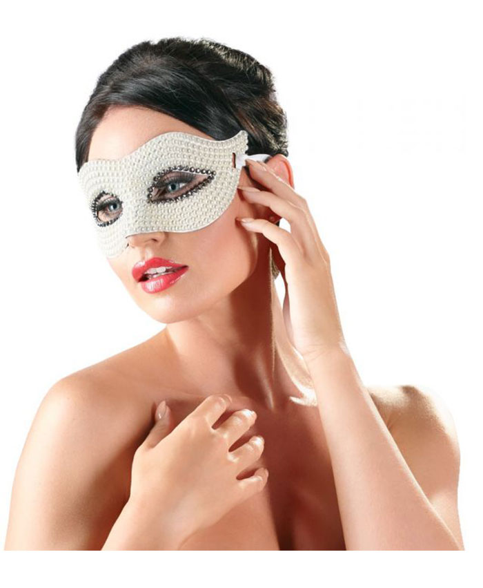 Cottelli Collection Accessories Pearl Mask 