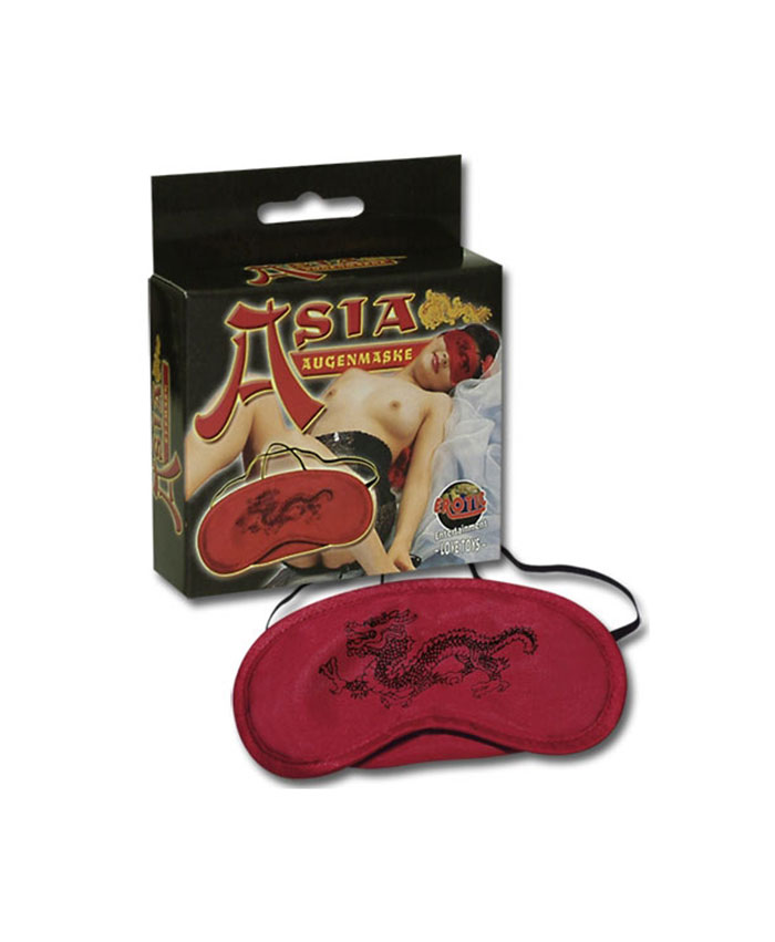 BlindFold Asia Mask Red And Black