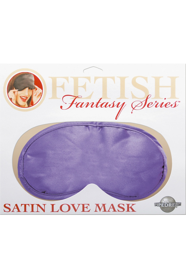 Fetish Fantasy Series Satin Love Mask Purple