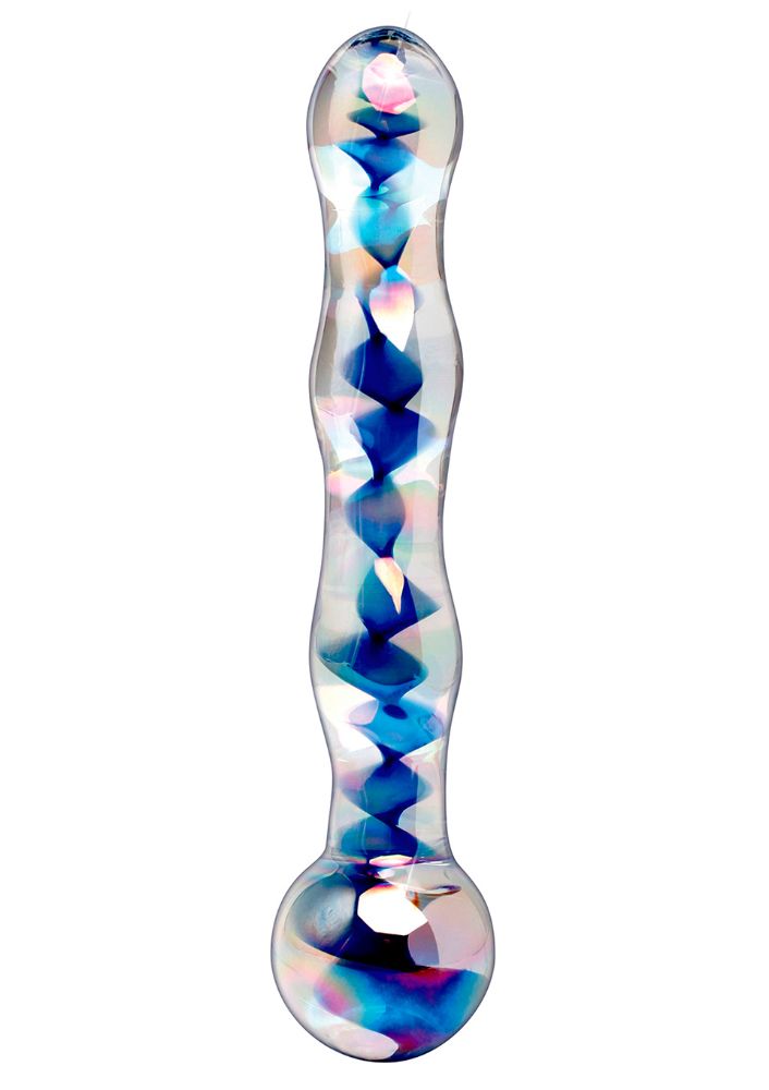 Icicles Hand Blown Glass Massager No.8