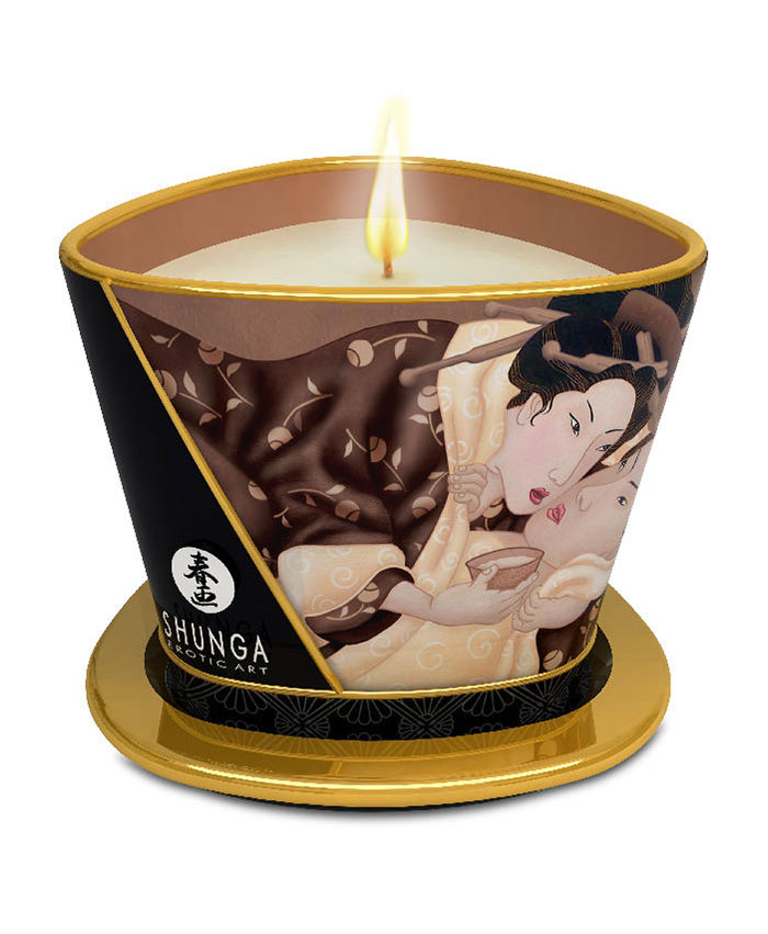 Shunga Massage Candle Intoxicating Chocolate 170ml