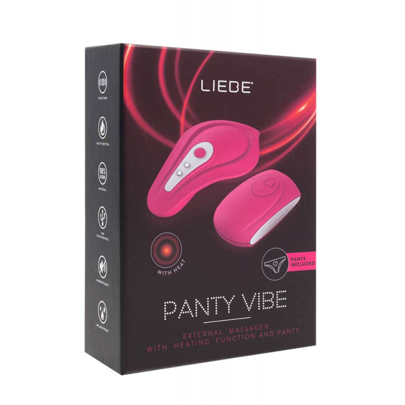 Panty Vibe rechargable Cerise S/M