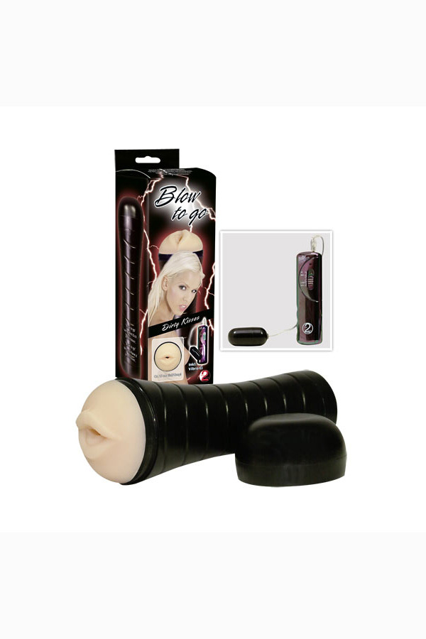 Blow To Go Vibrator Dirty Kisses