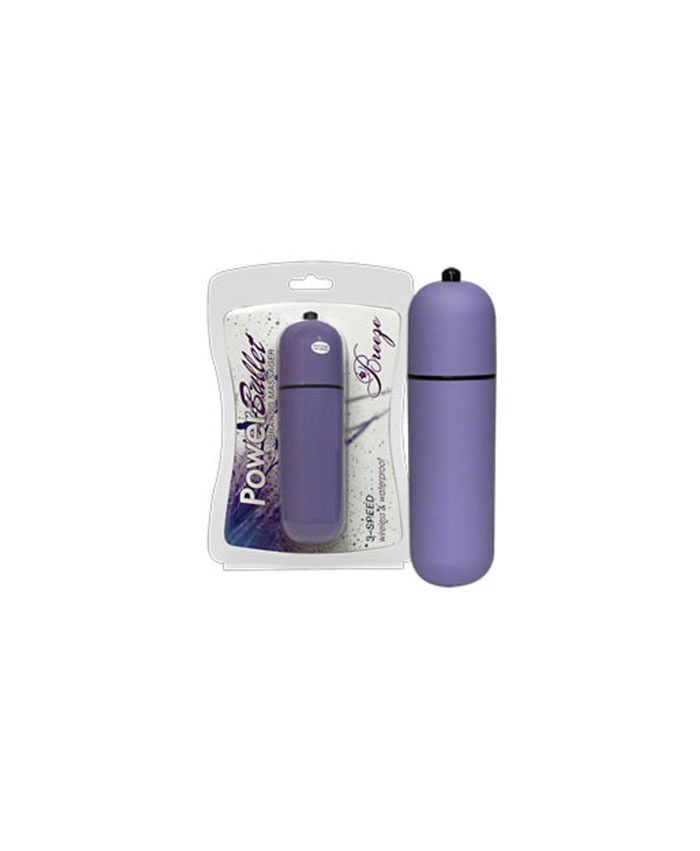 Power Bullet Vibrating Massager Purple