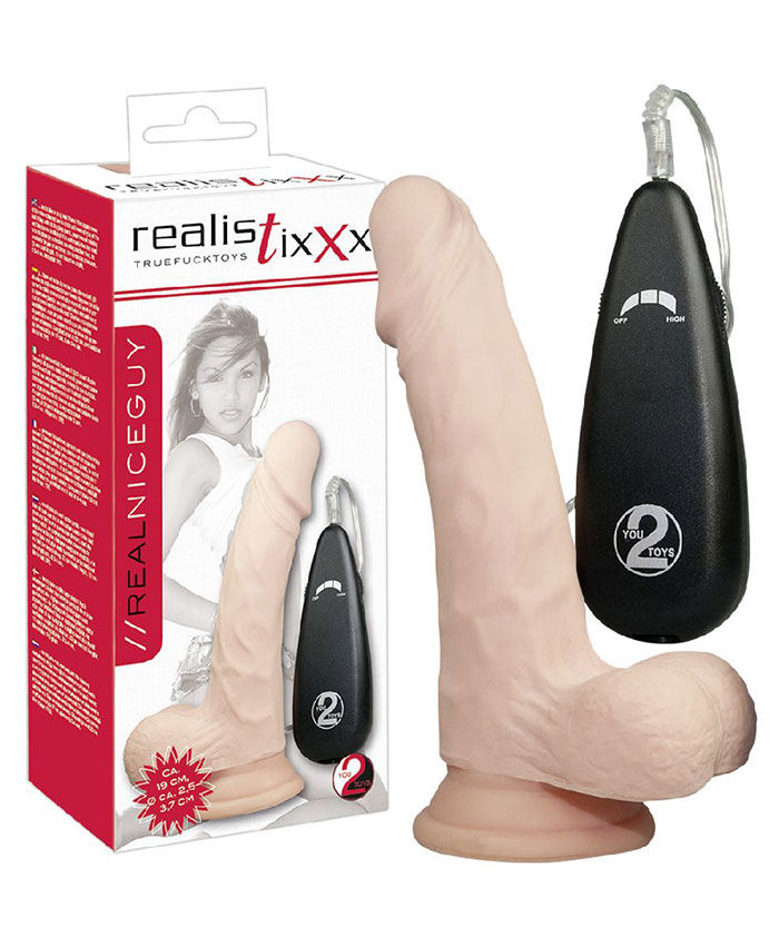 Realistixx Real Flesh Vibrating 7''