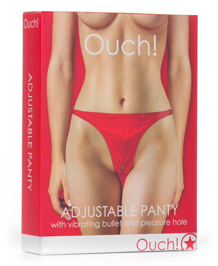 Ouch! Adjustable Panty Red