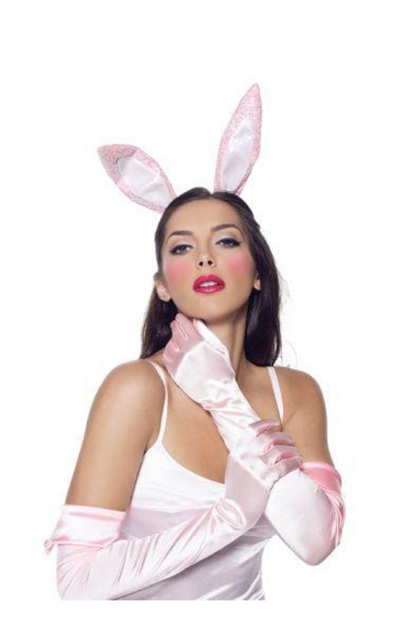 Leg Avenue 3 Pc Bunny Accessory Kit With Gloves   