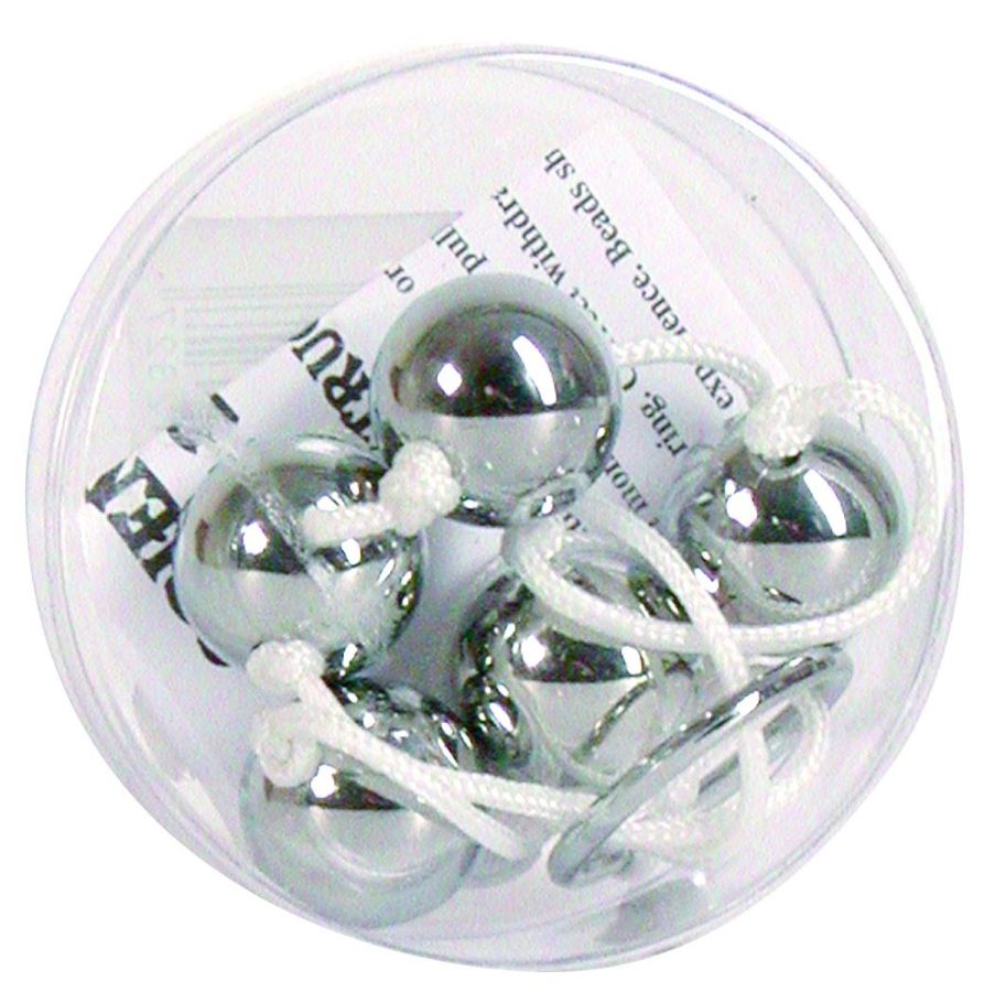 Anal Beads Silver