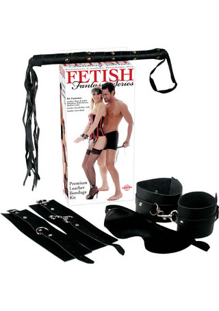Fetish Fantasy Series Premium Leather Bondage Kit