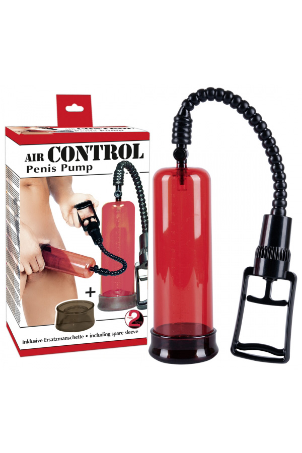Air Control Pump Red  With Latex Sleeve