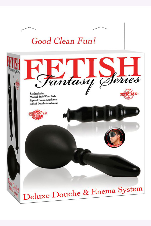 Fetish Fantasy Series Deluxe Douche And Enema System