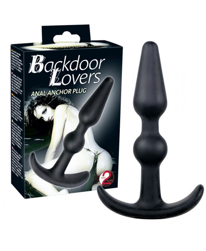 Backdoor Lovers Anal Anchor Plug Silicone 9cm
