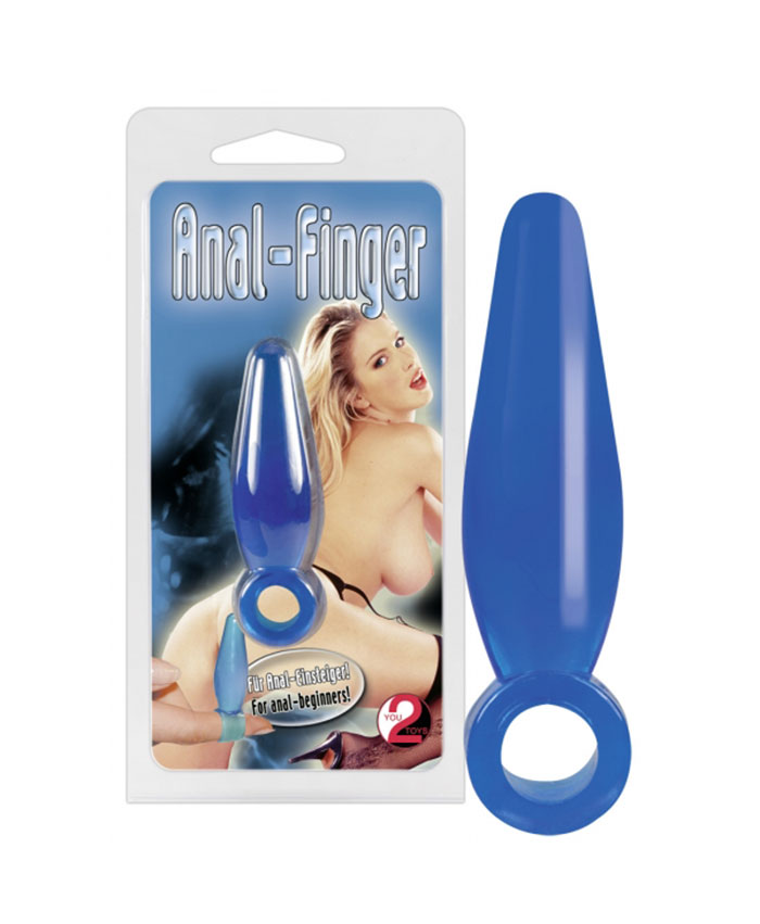 Anal Finger Blue