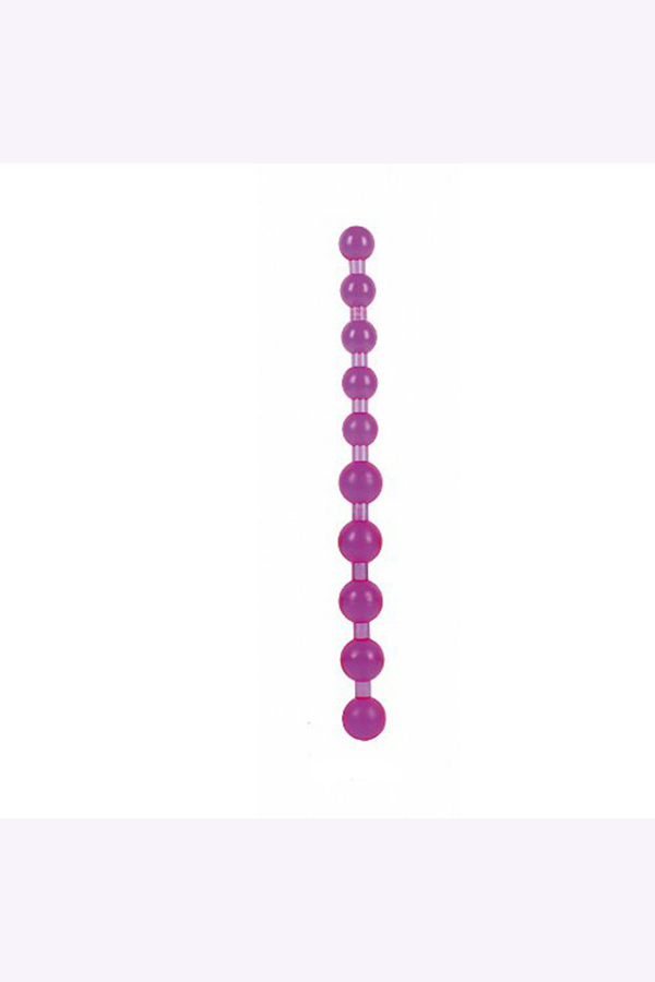 Jumbo Jelly Thai Beads Purple