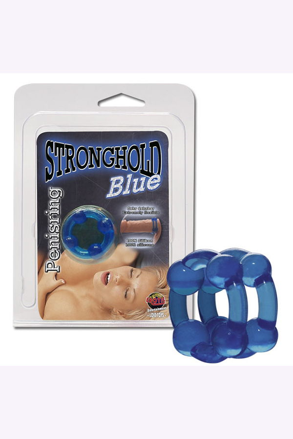 Strong Hold Penis Ring Blue