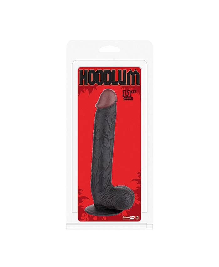 Hoodlum 11 Realistic Black Dong