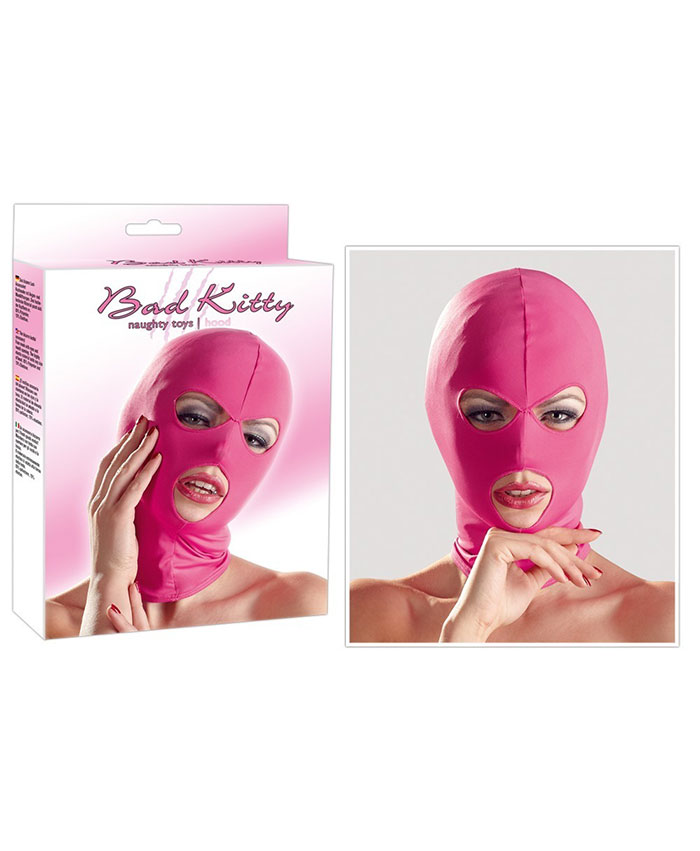 Bad Kitty Head Mask Pink