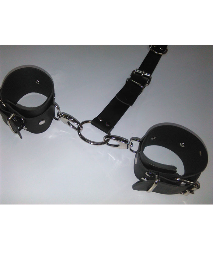 Bondage Set Handcuffs Legcuffs And Collar