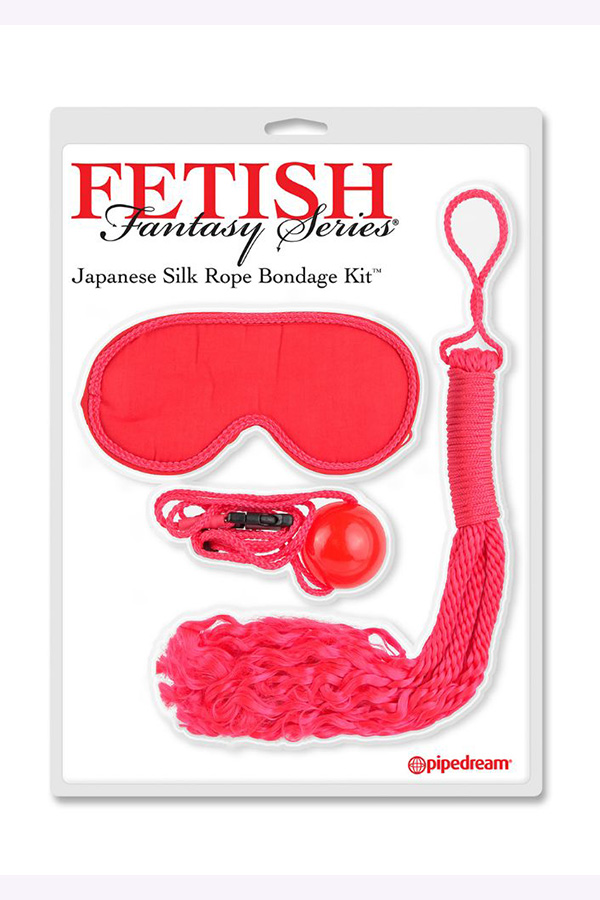 Fetish Fantasy Series Japanese Silk Rope Bondage Kit