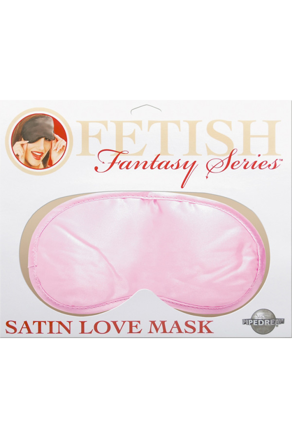 Fetish Fantasy Series Satin Love Mask Pink