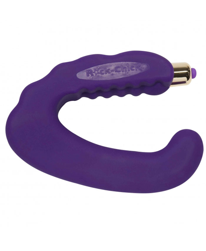 Rocks Off 7 Function Vibrating Rock Chick G-Spot And Clitoral Vibrator