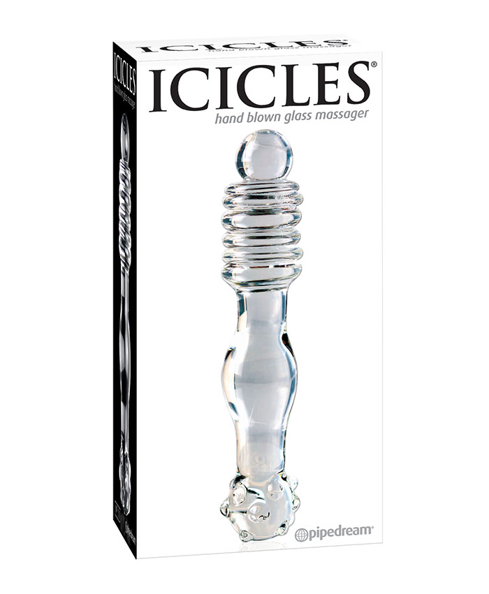 Icicles No.11 Hand Blown Glass Massager