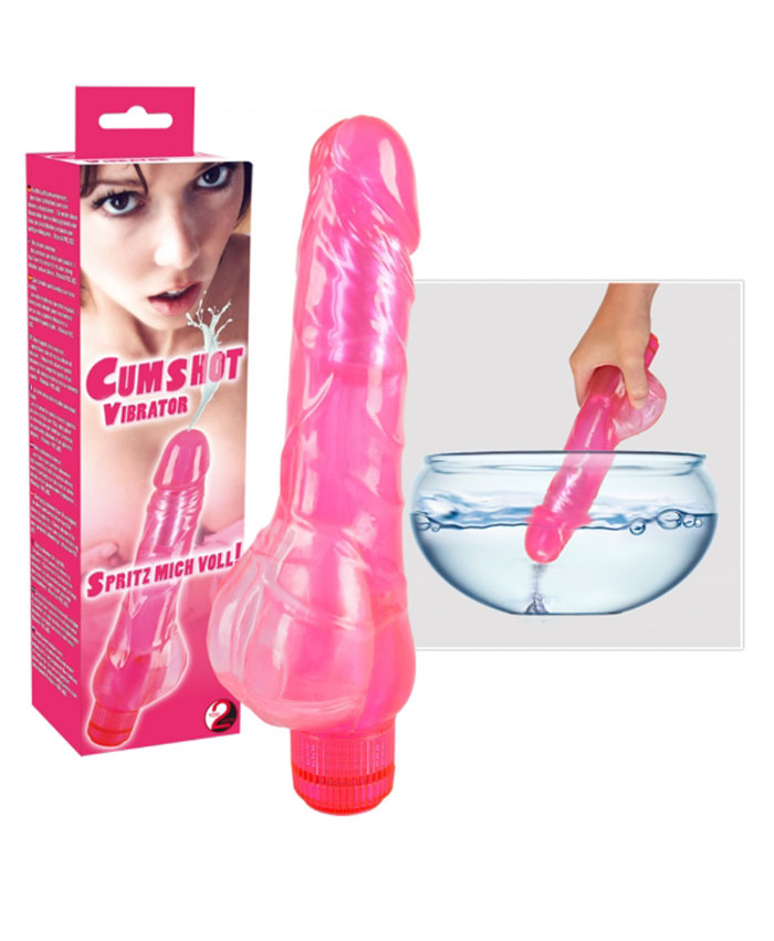 Cumshot Vibrator Pink