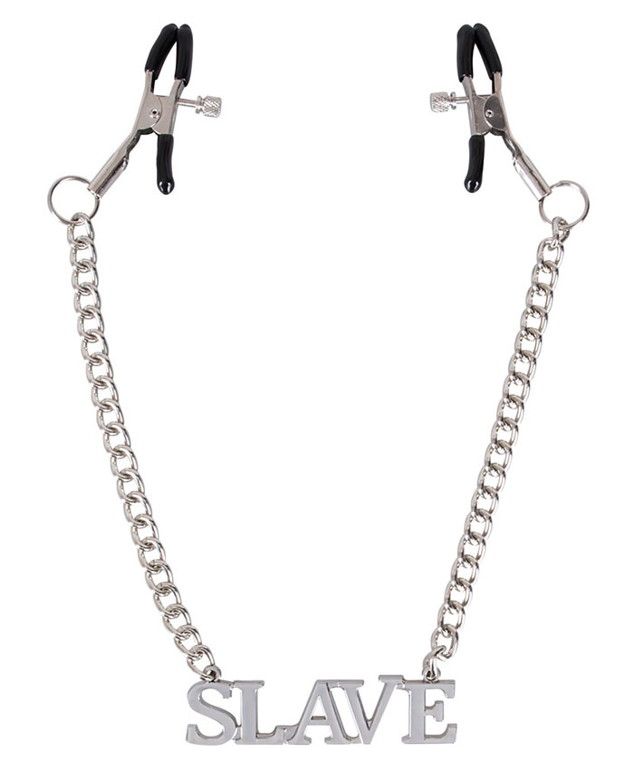 Bad Kitty Professional Nipple Chain With Clips Slave