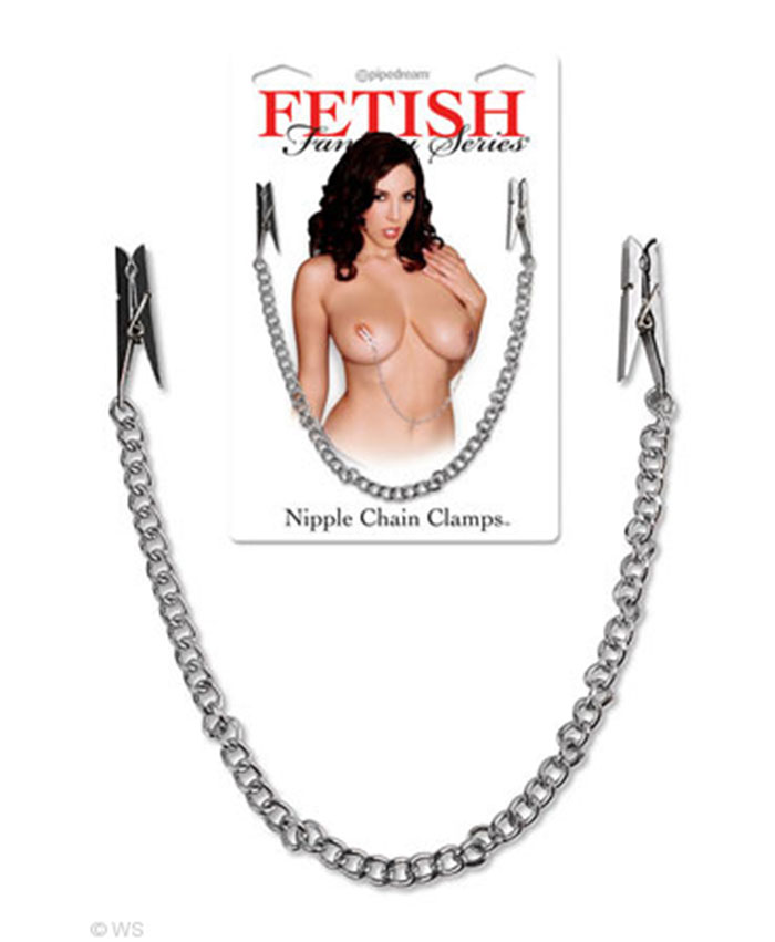 Fetish Fantasy Series Nipple Chain Clips