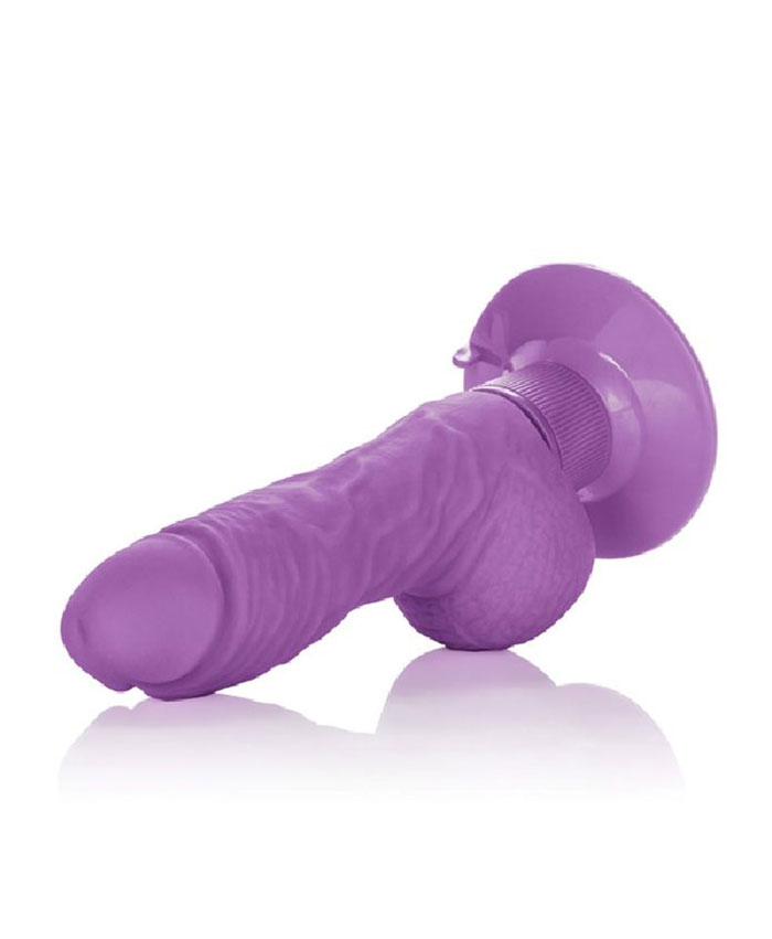 Shower Stud With Suction Cup Purple